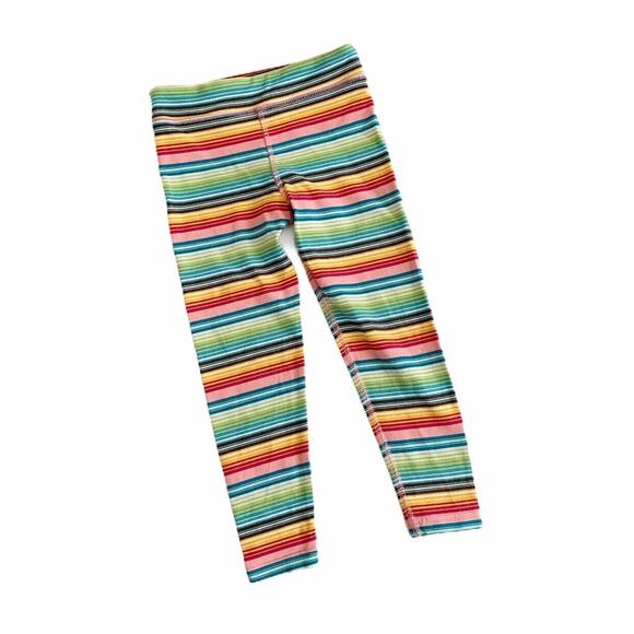 Kickee Pants Strawberry Stripe Leggings Size 4T - Picture 1 of 5